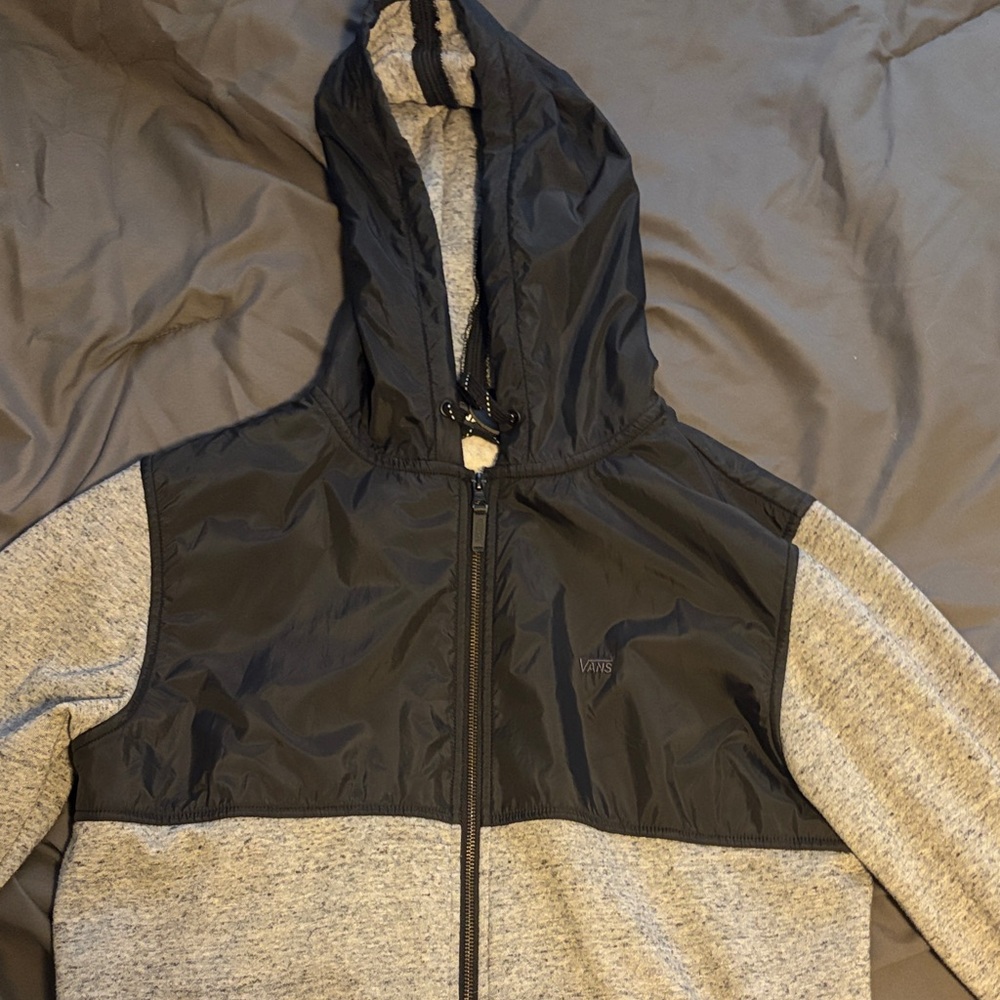 Vans Two-Tone Black and Gray Jacket